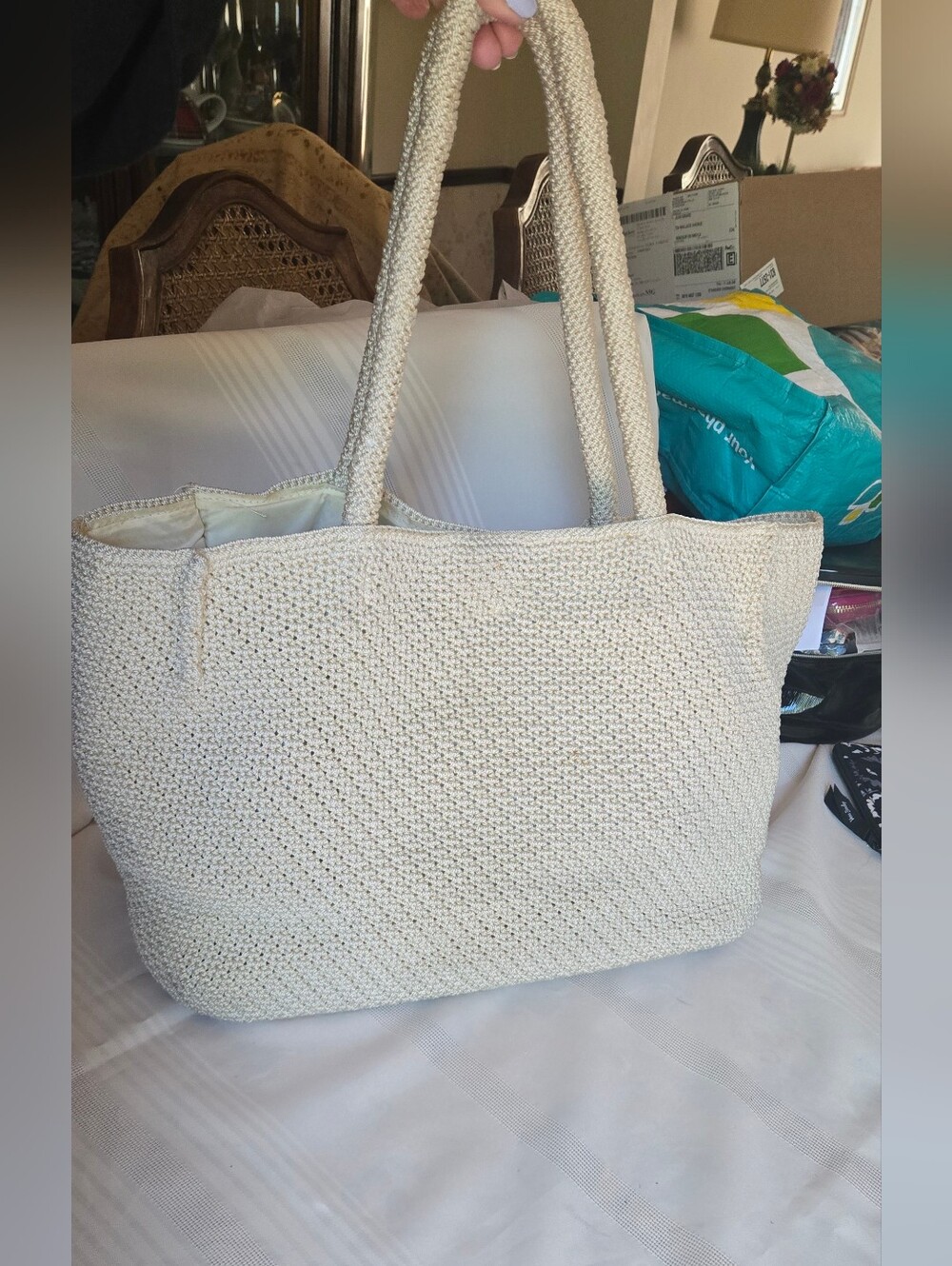 EUC The Sak Cream Large Tote